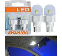 Sylvania Luce LED 921 Bianco 6000K Due Lampadina Interno Cupola Ricambio Azione