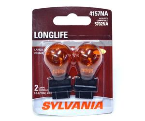 Sylvania Lunga Durata 4157NA 5702NA 28.5W Due Lampadine DRL Diurna Luce Ricambio