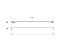 Sylvania Plafoniera LED Otao, prismatica, DALI, 830/840 Sylvania