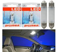 Sylvania Premium Luce LED 6418 Bianco 6000K Due Lampadine Interno Mappa Ricambio