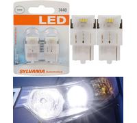 Sylvania Premium Luce LED 7440 Bianco 6000K Due Lampadine Anteriore Giro Segnale