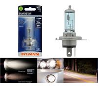 Sylvania Silverstar 9003 HB2 H4 60/55W Uno Lampadina Faro Dual Fascio Ricambio