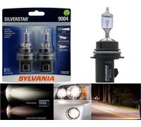 Sylvania SilverStar 9004 HB1 65/45W Due Lampadine Testa Luce Ricambio Azione