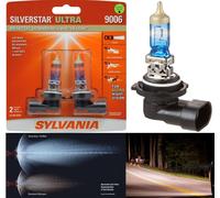 Sylvania SilverStar Ultra 9006 HB4 55W Due Lampadine Testa Luce Alogena Lampada