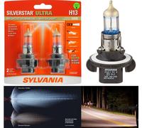 Sylvania Silverstar Ultra 9008 H13 65/55W Due Lampadine Testa Luce Azione