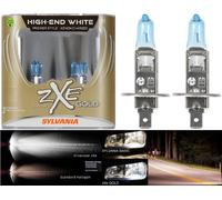 Sylvania Silverstar ZXE Gold H1 55W Due Lampadina Fanale Alto Fascio Upgrade