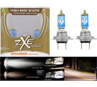 Sylvania Silverstar ZXE Gold H7 55W Due Lampadine Testa Luce Alto Fascio Upgrade