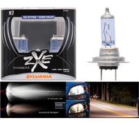 Sylvania Silverstar Zxe H7 55W Due Lampadine Faro Alto Fascio Ricambio Upgrade