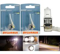 Sylvania Spento Strada H3 100W Due Lampadine Nebbia Luce Ricambio Upgrade Alto W