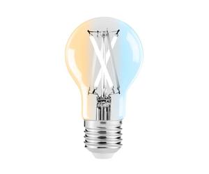 SYLVANIA ToLEDo - Lampadina LED E27 intelligente, dimmerabile, 806 lm, 7 W | 2000-6500 K regolabile, compatibile con Alexa e Google, vetro filamento GLS, Bluetooth.