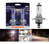 Sylvania Xtra Visione 9003 HB2 H4 60/55W Due Lampadina Testa Luce Doppio Fascio