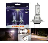 Sylvania Xtra Visione H7 55W Due Lampadine Luce Diurne Ricambio Upgrade Lampada