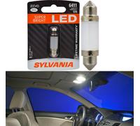 Sylvania Lampadina LED Zevo 6411 Bianco 6000K Due bulbi Interno Cupola Ricambio Orig.