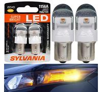 Sylvania Zevo LED Luce 1156 Ambra Arancione Due Lampadine Posteriore Giro Signal