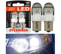 Sylvania Zevo LED Luce 1156 Bianco 6000K Due Lampadine Anteriore Svolta Ricambio