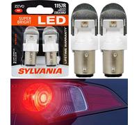 Sylvania Zevo LED Luce 1157 Rosso Due Lampadine Stop Freno di Ricambio Upgrade