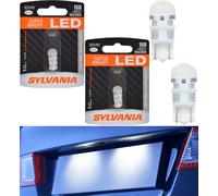 Sylvania Zevo LED Luce 168 Bianco 6000K Due Lampadine Targa Piastra Ricambio Jdm