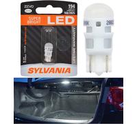 Sylvania Zevo LED Luce 194 Bianco 6000K Due Lampadine Posteriore Lato Marker