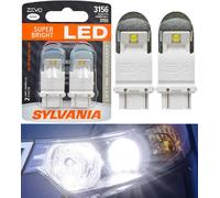 Sylvania Zevo LED Luce 3156 Bianco 6000K Due Lampadine Anteriore Svolta Ricambio