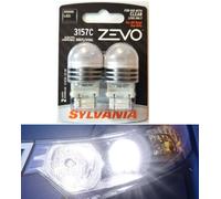 Sylvania Zevo LED Luce 3156C Bianco 6000K Due Lampadina Indietro Up Retromarcia