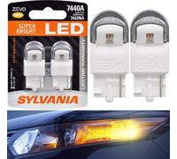 Sylvania Zevo LED Luce 7440A 7440 Ambra Due Lampadine DRL Diurna Luce Ricambio