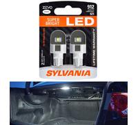 Sylvania Zevo LED Luce 912 Bianco 6000K Due Lampadine Interno Cargo Tronco