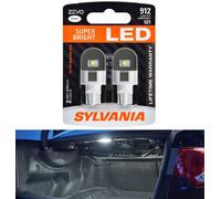 Sylvania Zevo LED Luce 912 Bianco 6000K Due Lampadine Interno Cargo Tronco