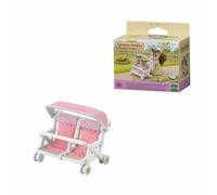 Sylvanian Families - 4533 - Passeggino Per Gemelli, Multicolore