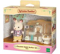 Personaggi d'Azione Sylvanian Families Chocolate Rabbit and Toilet Set
