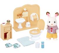 SYLVANIAN FAMILIES 5015 FRATELLO CONIGLIO CON BAGNO