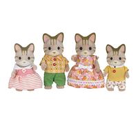 Sylvanian Families, 5180, Famiglia Gatto Striato