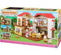 Sylvanian Families 5302 Casa di città con luce - Casa delle bambole, multicolore