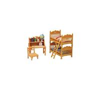 Sylvanian Families Set Cameretta per bambini con letto a castello G & P Naturarznei