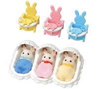Sylvanian Families ® Prima attrezzatura per tre gemelli