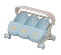 Sylvanian Families 5533 Triplets Stroller - Dollhouse Playsets