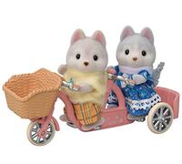 SYLVANIAN FAMILIES - Tandem con sorella e fratello husky
