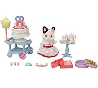 Sylvanian Families 5646 Set Party, ragazza Gatto Tuxedo