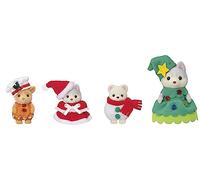 Doll - Famiglie Sylvanian - The Christmas Box - 4 Figurine articolate