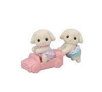 Sylvanian families - gemelli coniglio flora - personaggi collezionabili sf