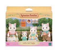 Sylvanian families - famiglia gatto latte - personaggi collezionabili del mondo sf