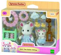 Sylvanian Families 5805 Ora del bagno - fratelli Topino Marshmallow