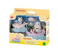 Sylvanian Families - 5820 Amusement Park Ride Set -Ride the Waves- Dollhouse Playsets