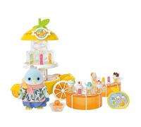 Sylvanian Families - 5861 Uccelli Agrumi- Chiosco di Succhi - Set Gioco Bambole