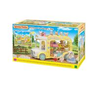 Sylvanian families - asilo - il bus arcobaleno sole