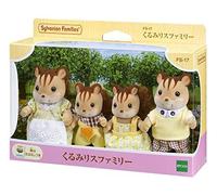 Sylvanian Families Calico Critters Bambola Fs-17 Famiglia Di Noce Scoiattolo
