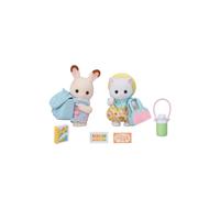 Sylvanian Families Casa Delle Bambole Nursery Friends-walk Along Duo (5747)