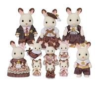 Sylvanian Families Chocolate Rabbit Family 40th Anniversary Set Calico Critters