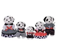 Sylvanian Families Dalmatian Family Set Calico Critters nuova bambola