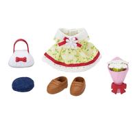 Sylvanian Families Dress-Up Set Vestito Giallo Calico Critters Accessori...