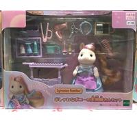 Sylvanian Families elegante pony parrucchiere epoca Giappone Fu-15